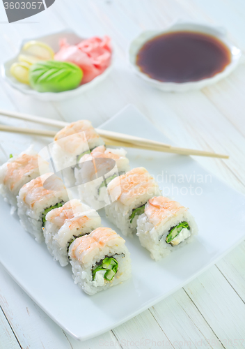 Image of sushi