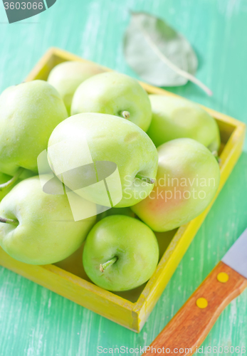 Image of green apples