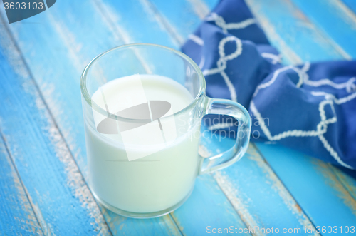 Image of milk in glass
