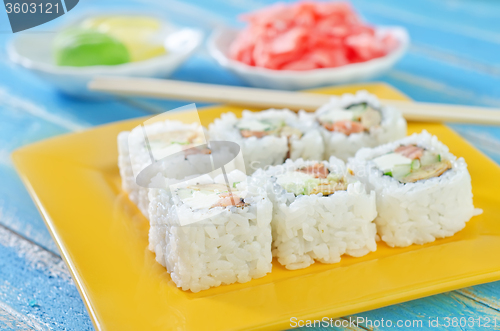 Image of sushi