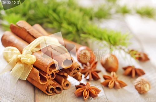 Image of christmas baking background