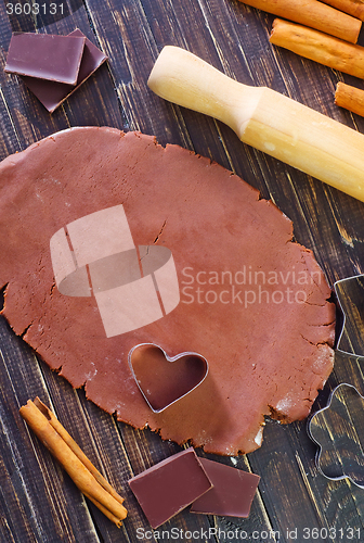 Image of christmas baking background