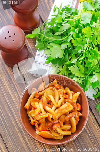 Image of mushroom in bowl