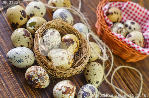 Image of quail eggs