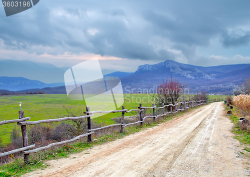 Image of nature in crimea