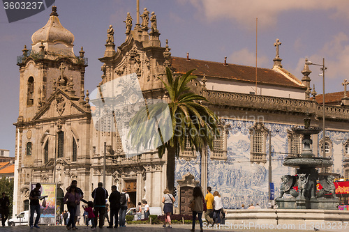 Image of EUROPE PORTUGAL PORTO RIBEIRA OLD TOWN CHURCH