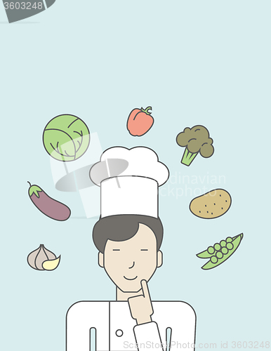 Image of Chef in uniform.