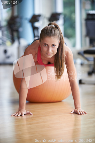 Image of pilates woman