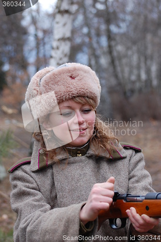 Image of Girl soldier