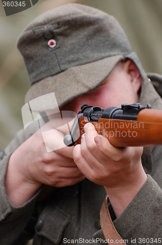 Image of German soldier WWII