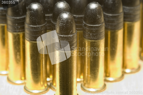 Image of bullets 22 mm