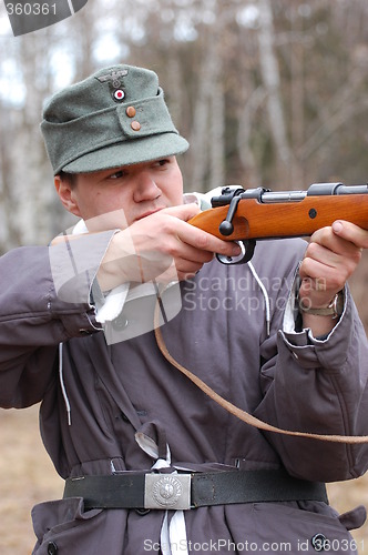 Image of german soldier WWII