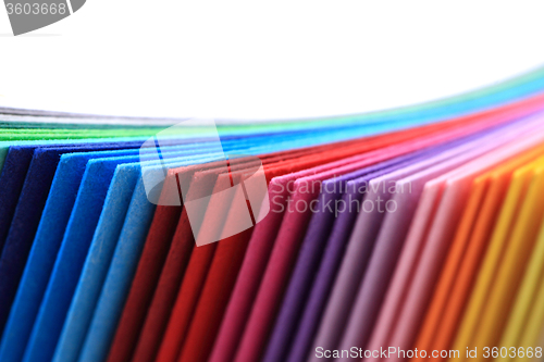 Image of colors papers background