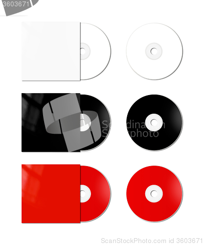 Image of CD - DVD mockup