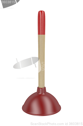 Image of Red plunger