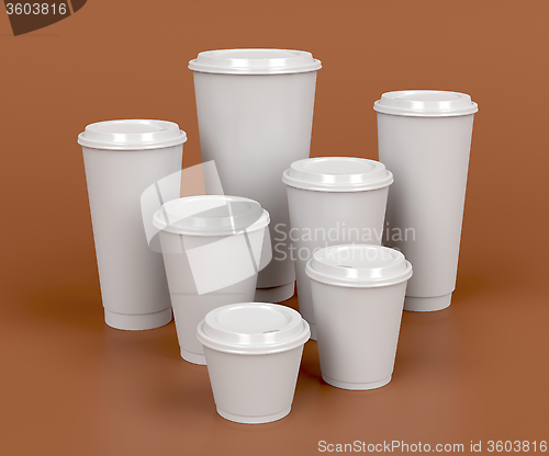 Image of Takeaway coffee cups