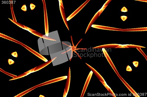 Image of Abstract 3d background