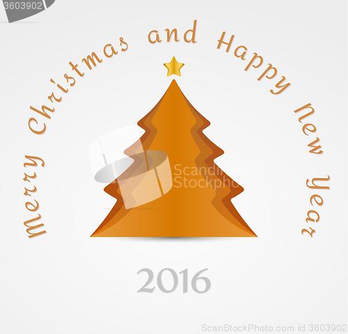 Image of christmas tree and wish