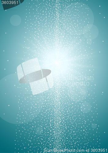 Image of shining star lights background