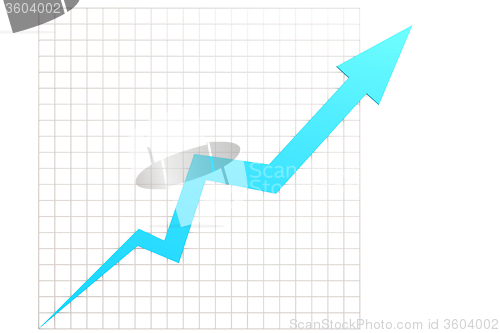 Image of Blue graph in chart table