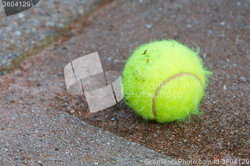 Image of Single tennis ball