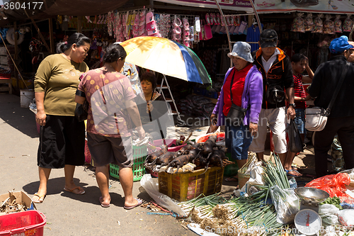 Image of tradition speciality, roasted stray dog