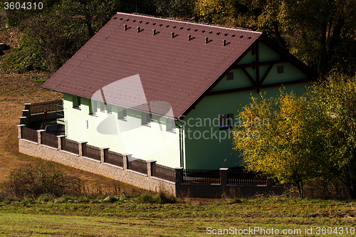 Image of rural wastewater treatment plant