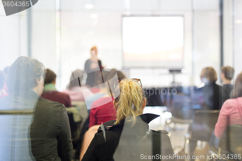 Image of Audience in the lecture hall.