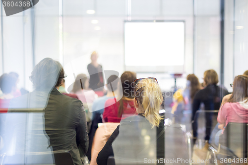 Image of Audience in the lecture hall.