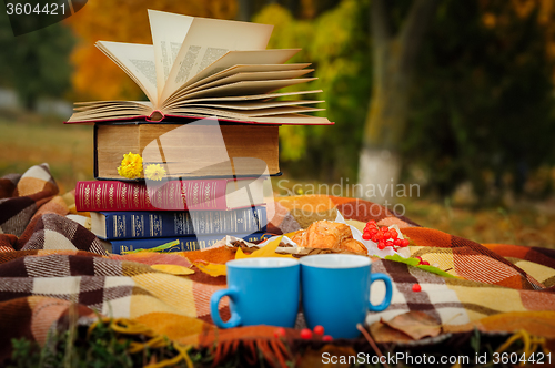 Image of Romantic autumn still life