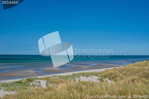 Image of Beach with low tide water