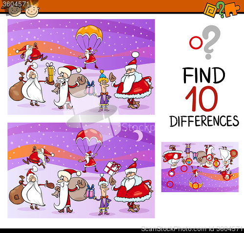 Image of preschool differences task