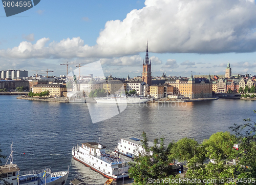 Image of Stockholm city view