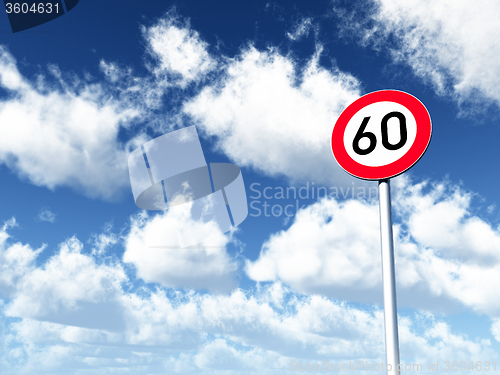 Image of speed limit