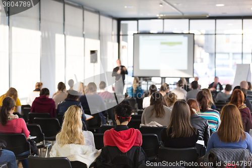 Image of Faculty lecture and workshop.