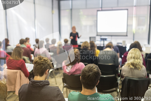 Image of Lecture at university.