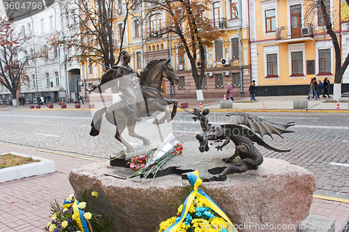 Image of Sculptural composition \"Cossack winner\" in Kyiv