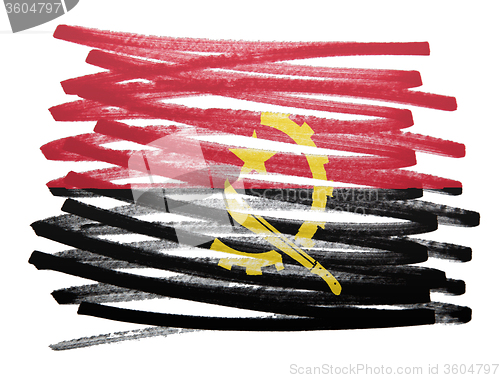 Image of Flag illustration - Angola
