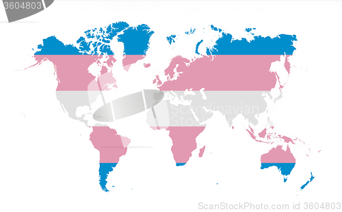 Image of Map of world