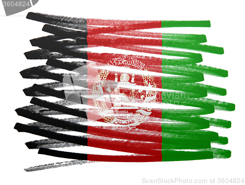 Image of Flag illustration - Afghanistan
