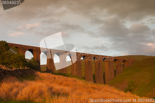 Image of Old Arten Gill Viaduct in Yorkshire Dales National Park