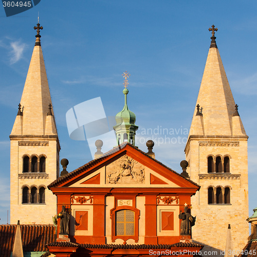 Image of St.George\'s Basilica in Prague 