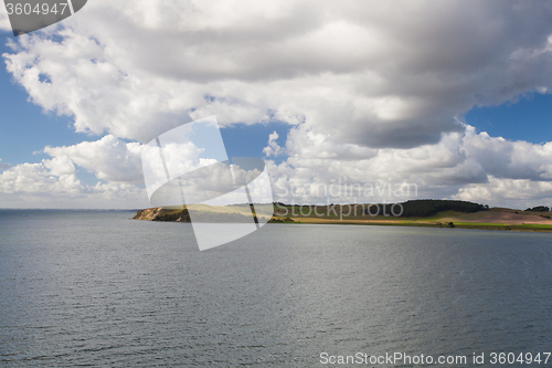 Image of Evening on the coast of the Baltic  Sea, Ruegen Island