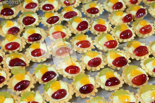 Image of Mini tart cakes.