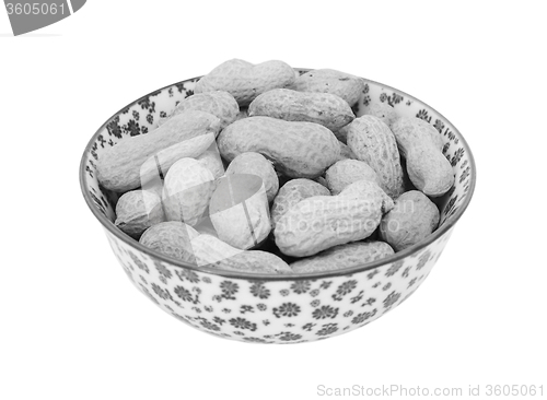 Image of Monkey nuts in a china bowl