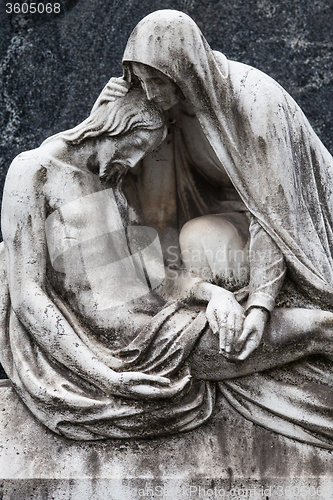 Image of Old Cemetery statue