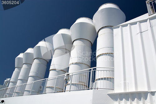 Image of Details on a Car Ferry