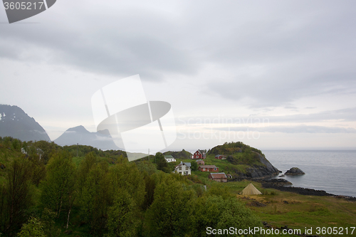 Image of Landscape at a Fjord, Norway