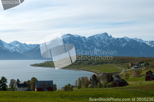 Image of Landscape at a Fjord, Norway