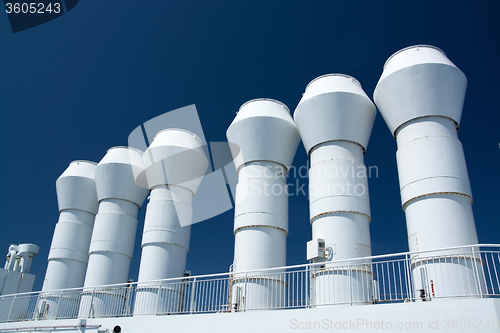 Image of Details on a Car Ferry